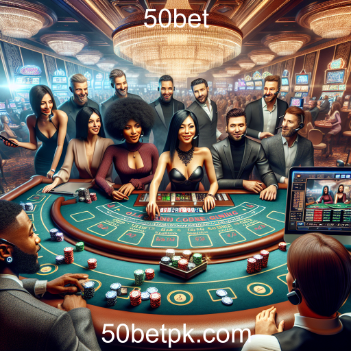 Experiência Imersiva no Cassino Ao Vivo da 50bet
